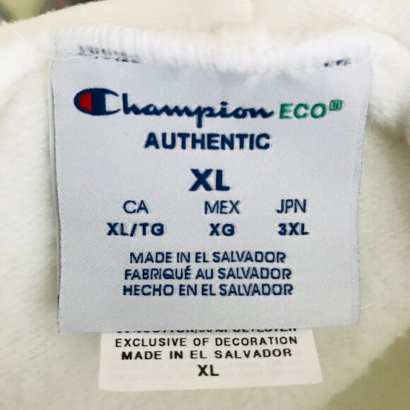 Civil Regime + Champion Rose Embroidered Hooded Jacket Size X-Large - Picture 10 of 13